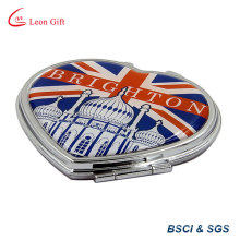 Custom London Style Heart Shape Cosmetic Mirror Wholesale